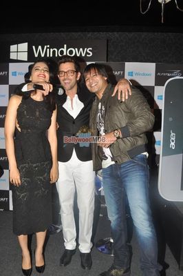 Hrithik Roshan, Kangana Ranaut, Vivek Oberoi at 'KRRISH 3' Microsoft Halloween Party