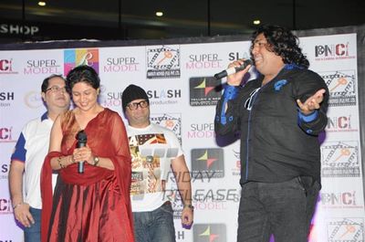 Veena Malik at the music launch of film SUPER MODEL