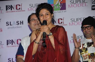 Veena Malik at the music launch of film SUPER MODEL