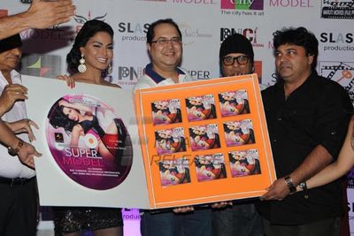 Veena Malik at the music launch of film SUPER MODEL