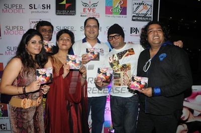Veena Malik at the music launch of film SUPER MODEL