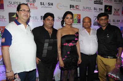 Veena Malik at the music launch of film SUPER MODEL