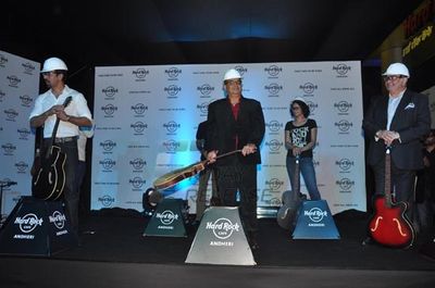 Subhash Ghai, Gul Panag, Rishi Kapoor among Bollywood Celebs at the Hard Rock Cafe launch
