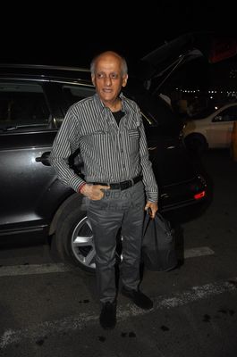 Bollywood Celebs snapped departing for South Africa for SAIFTA 2013 at Mumbai International Airport