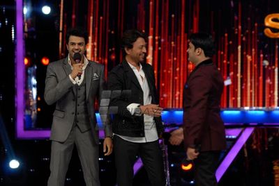 Irrfan Khan promotes film \'THE LUNCHBOX\' on the sets of Jhalak Dikhhla Jaa Season 6