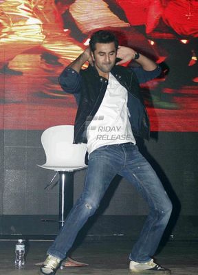 Ranbir Kapoor launches song "Aare Aare" from 'BESHARAM' in Filmcity