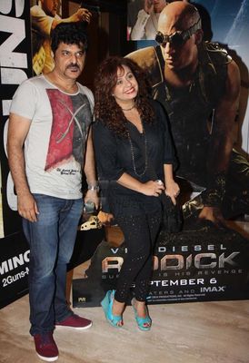 Bolly Celebs at the premiere of Hollywood Film 'Riddick'