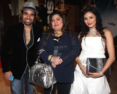 Bolly Celebs at the premiere of Hollywood Film 'Riddick'