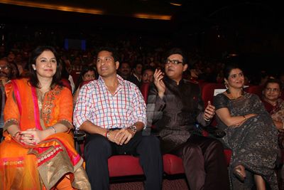 Eminent celebs at celebrations of Sachin Pilgaonkar's 50 years in Indian Film Industry and his book