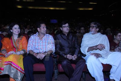 Eminent celebs at celebrations of Sachin Pilgaonkar's 50 years in Indian Film Industry and his book