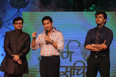Eminent celebs at celebrations of Sachin Pilgaonkar's 50 years in Indian Film Industry and his book