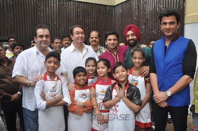 Randhir Kapoor & Rajiv Kapoor celebrate Ganesh Festival at RK Studios