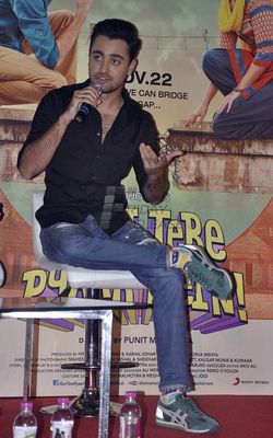 Kareena Kapoor, Imran Khan & Karan Johar at film 'GORI TERE PYAAR MEIN' first look launch