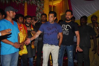 Salman Khan\'s Ganpati Visarjan celebrations