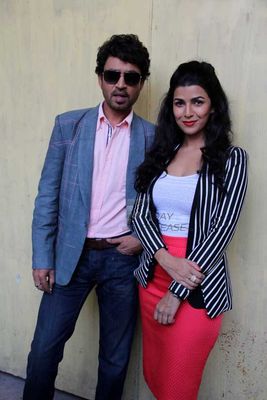 Irrfan Khan & Nimrat Kaur at film \'THE LUNCHBOX\' press meet