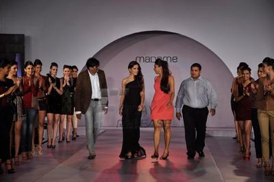 Shazahn Padamsee walks the ramp at new Autumn Collection launch by MADAME