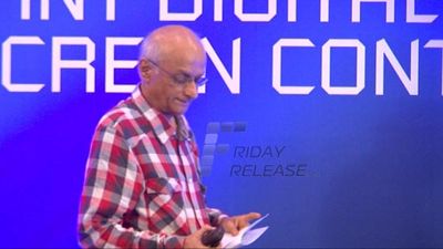 Mukesh Bhatt and Ramesh Sippy at Vibrant Digital Economy for Screen Content in India event