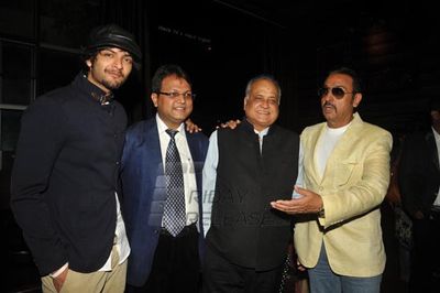 Stars of the film 'BAAT BANN GAYI' at its music launch at HARD ROCK CAFE