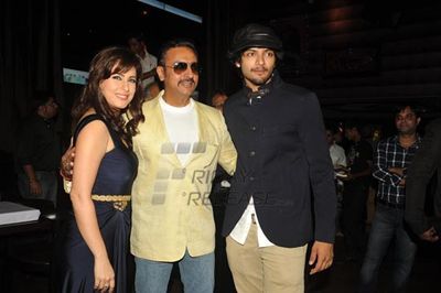 Stars of the film 'BAAT BANN GAYI' at its music launch at HARD ROCK CAFE