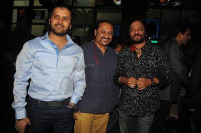 Stars of the film 'BAAT BANN GAYI' at its music launch at HARD ROCK CAFE