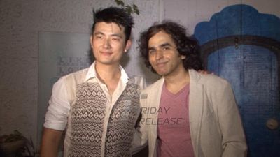 Kailash Kher and Chang at album launch "In rahon mein"