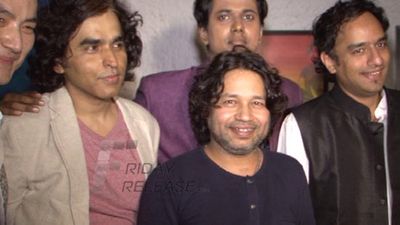 Kailash Kher and Chang at album launch "In rahon mein"