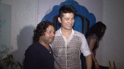 Kailash Kher and Chang at album launch \"In rahon mein\"