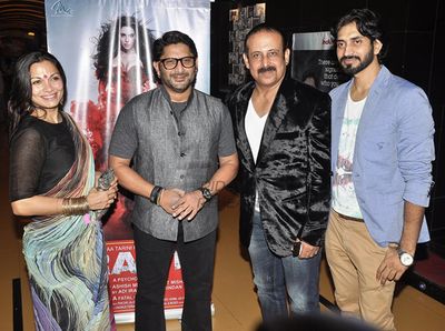 Bollywood  Celebrities at premiere of film, 'RAQT'
