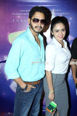 Shreyas Talpade and Amruta Khanvilkar at Marathi superhero film \'BAJI\' trailer launch