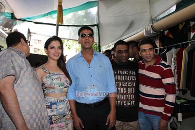 Akshay Kumar and Tamannaah Bhatia promotes film 'ENTERTAINMENT'