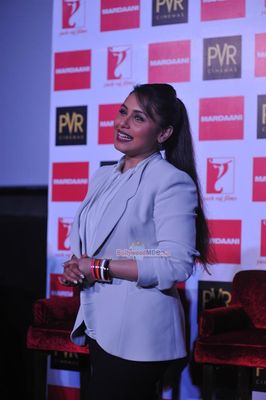 Rani Mukherjee launches film 'MARDAANI' anthem