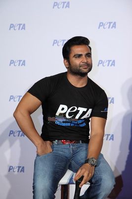 Sachiin Joshi unveils his latest PETA campaign titled VEGETARIAN