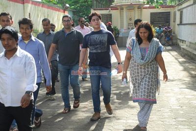 Film & TV industry celebs at funeral of veteran actor Dharmesh Tiwari