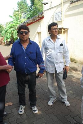 Film & TV industry celebs at funeral of veteran actor Dharmesh Tiwari