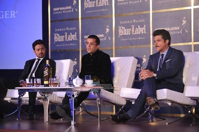 Anil Kapoor, Irrfan Khan & Chetan Bhagat participates in panel discussion at The Gentleman's Wager
