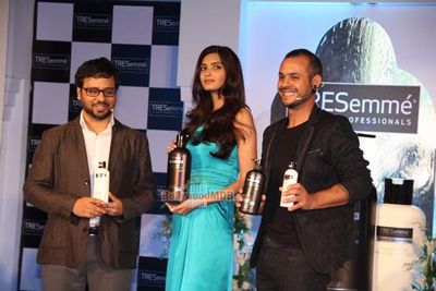 Diana Penty launches latest TRESemm Hair Spa Rejuvenation product