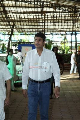 Bollywood Celebs at the prayer meet of late actor Dharmesh Tiwari