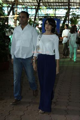 Bollywood Celebs at the prayer meet of late actor Dharmesh Tiwari