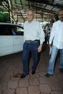 Bollywood Celebs at the prayer meet of late actor Dharmesh Tiwari