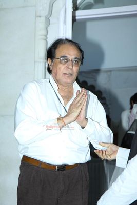 Bollywood Celebs at the prayer meet of late actor Dharmesh Tiwari