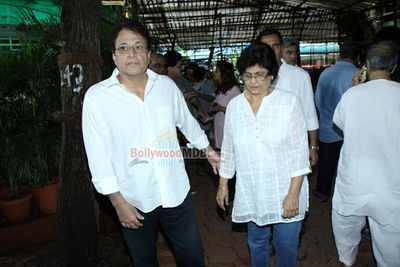Bollywood Celebs at the prayer meet of late actor Dharmesh Tiwari