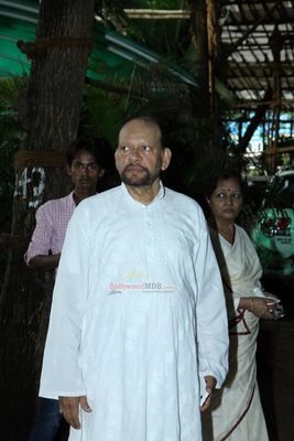 Bollywood Celebs at the prayer meet of late actor Dharmesh Tiwari