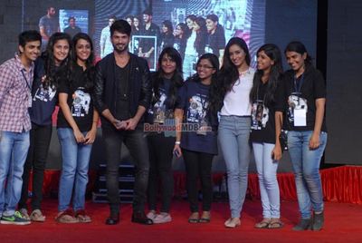 Shahid Kapoor, Shraddha Kapoor, Vishal Bhardwaj promote film 'Haider'