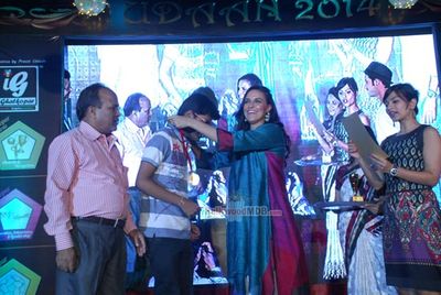 The young star cast of 'Ekkees Toppon Ki Salaami' promotes their film at UDAAN 2014