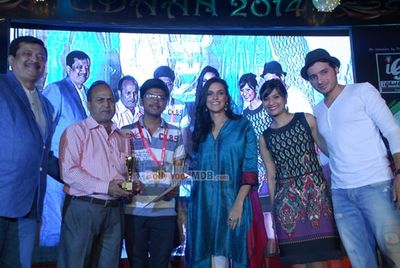 The young star cast of 'Ekkees Toppon Ki Salaami' promotes their film at UDAAN 2014