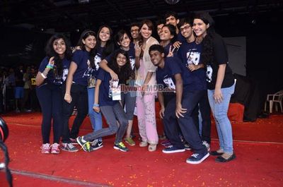 Bipasha Basu promotes film 'CREATURE' at Mithibai College Festival