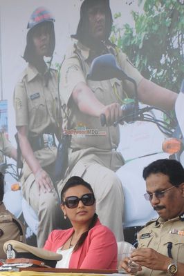 Rani Mukherjee at the launch of first Women Beat Marshalls of Mumbai Police
