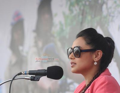 Rani Mukherjee at the launch of first Women Beat Marshalls of Mumbai Police