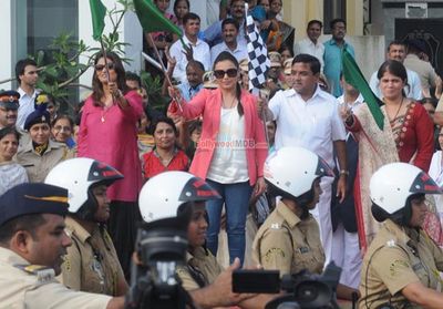 Rani Mukherjee at the launch of first Women Beat Marshalls of Mumbai Police