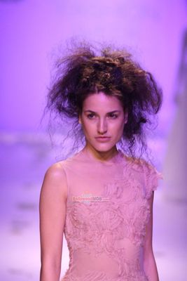 Diana Penty walks the ramp for Rocky S show at LFW Winter Festive 2014
